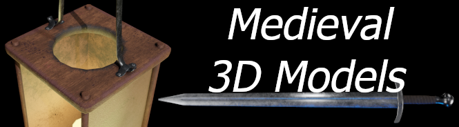 Medieval 3D Model Shop